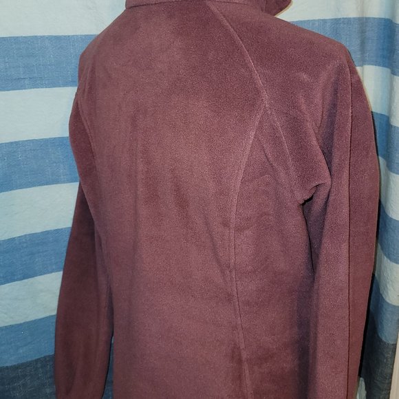 Women's Columbia Fleece Zip Up Jacket - Picture 4 of 7